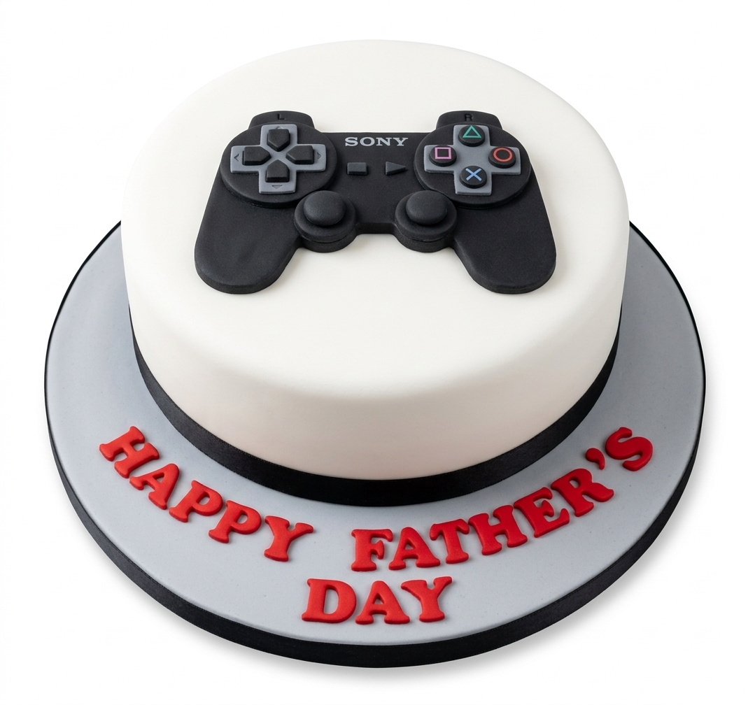 PlayStation Gaming Birthday Cake