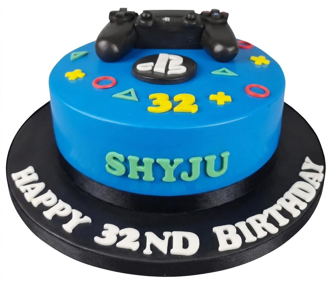 Gaming Controller Birthday Cake for Him