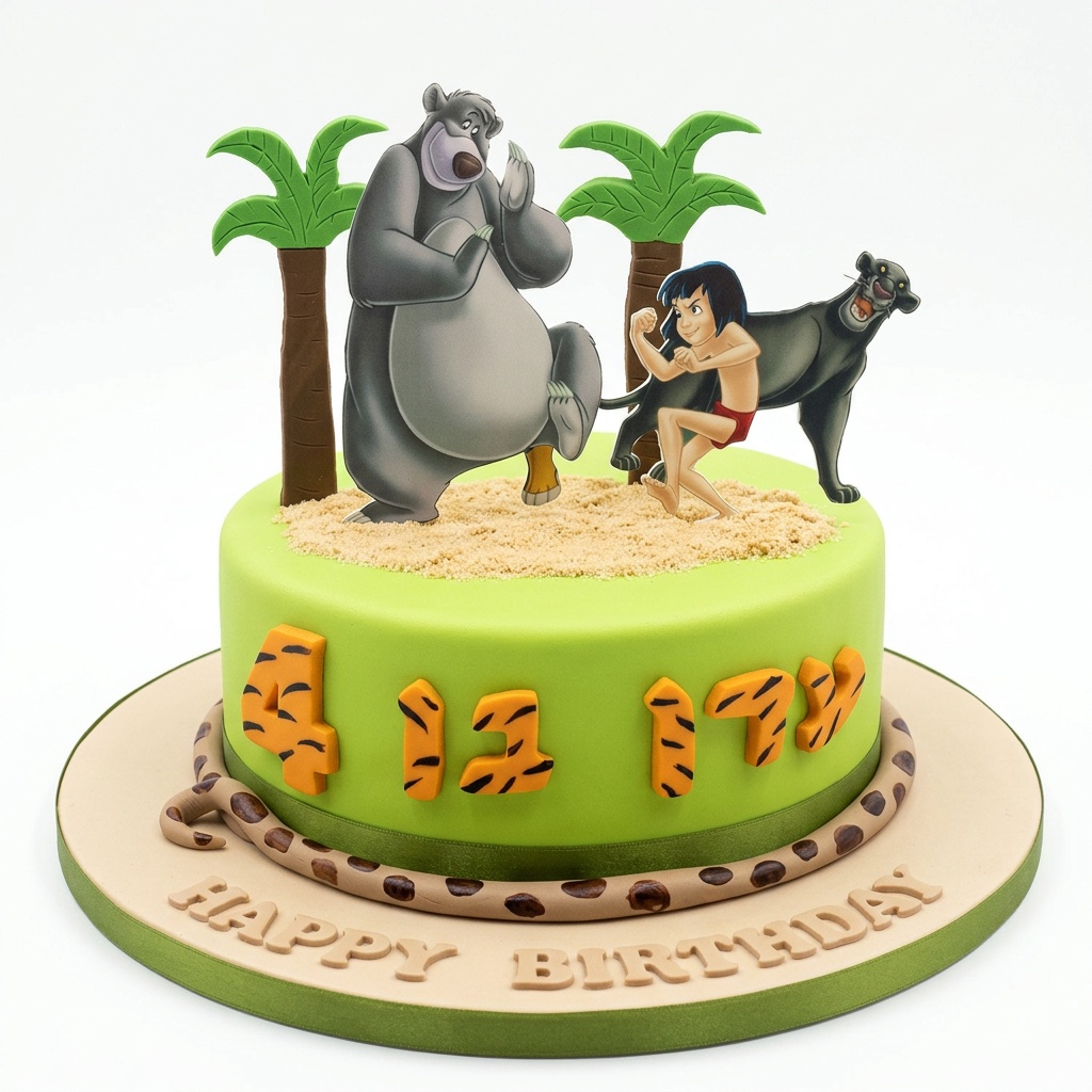Jungle Book Birthday Cake