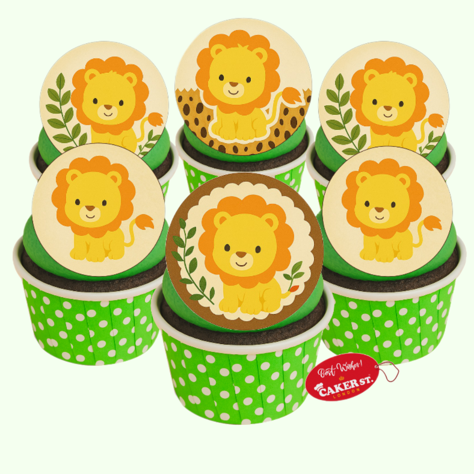 Jungle Theme Cupcakes