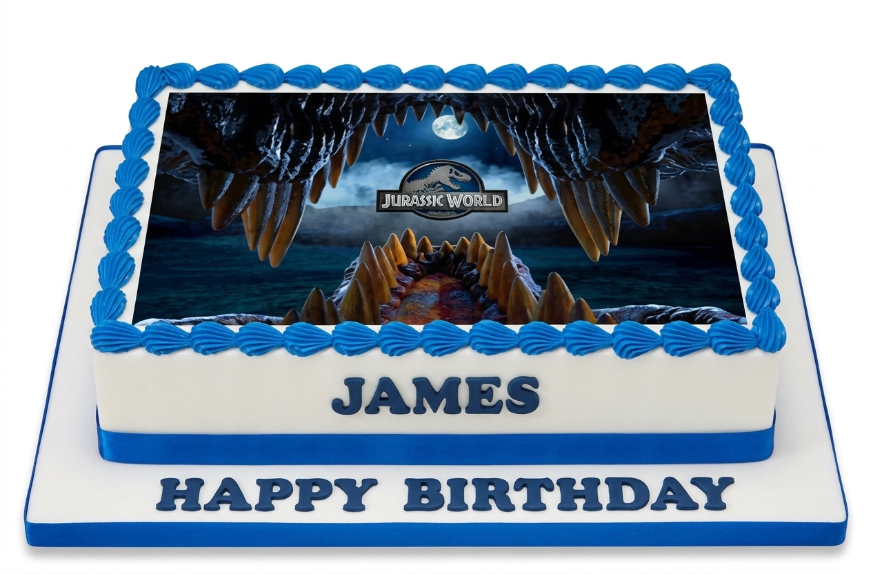 Jurassic World Dinosaur Birthday Cake