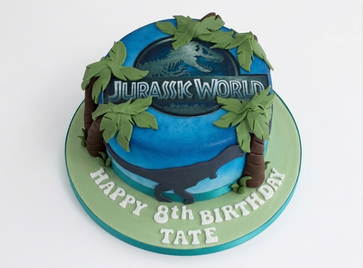 Jurassic World Dinosaur Birthday Cake