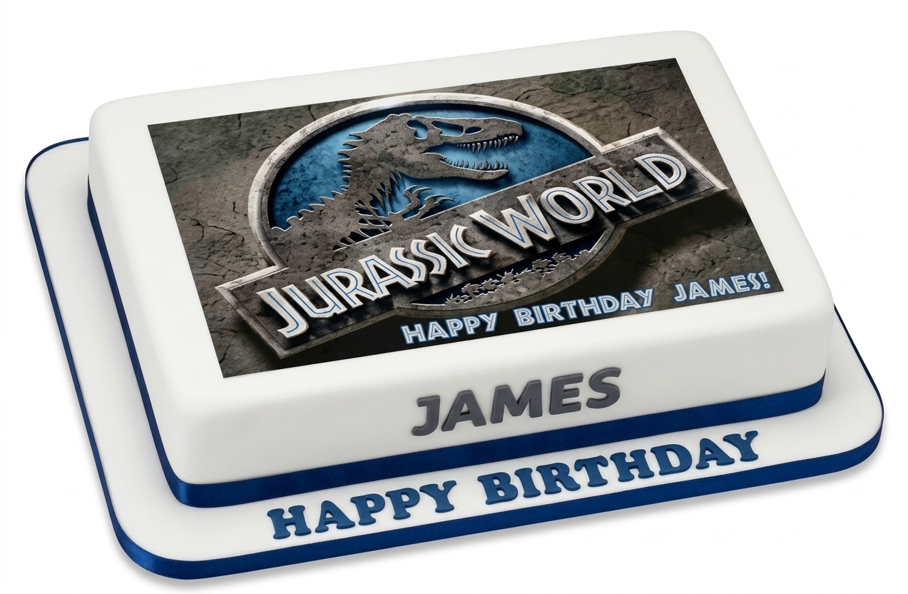 Jurassic World Dinosaur Birthday Cake
