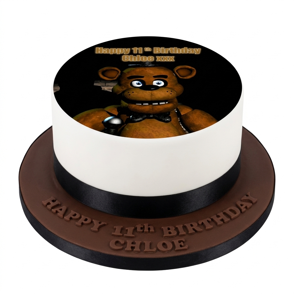 Five Nights at Freddy's Birthday Cake