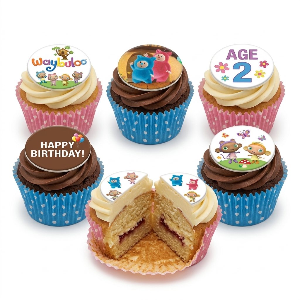 Waybuloo Kids Birthday Cupcakes