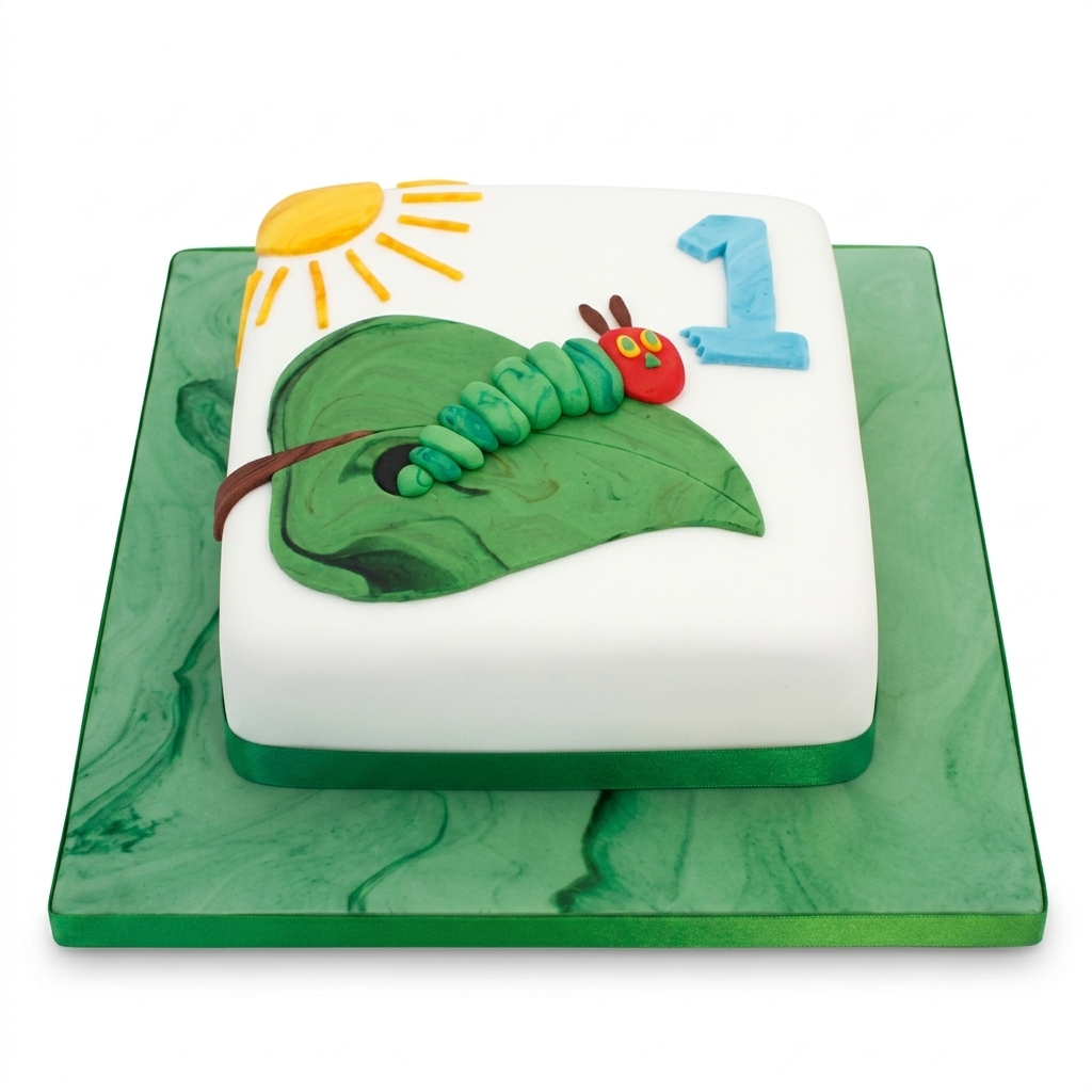 Caterpillar Birthday Cake