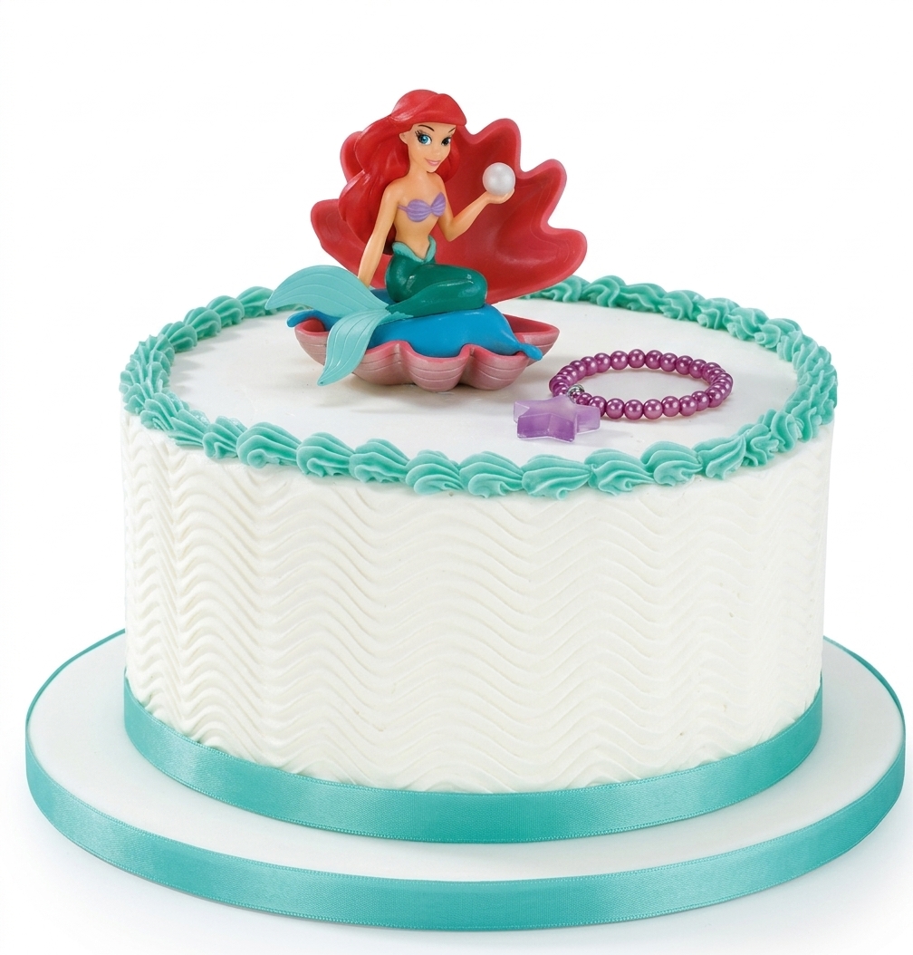 Disney Ariel Mermaid Birthday Cake