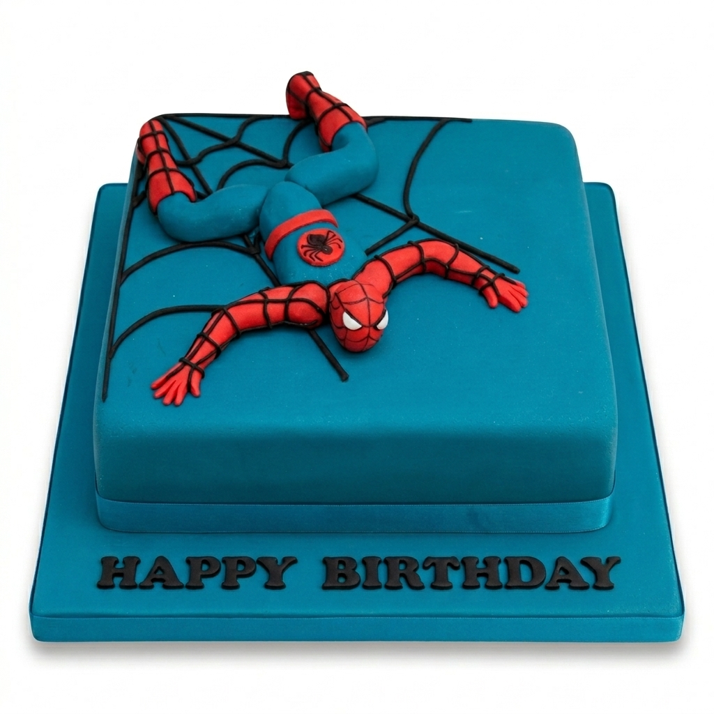 Spider-Man Birthday Cake