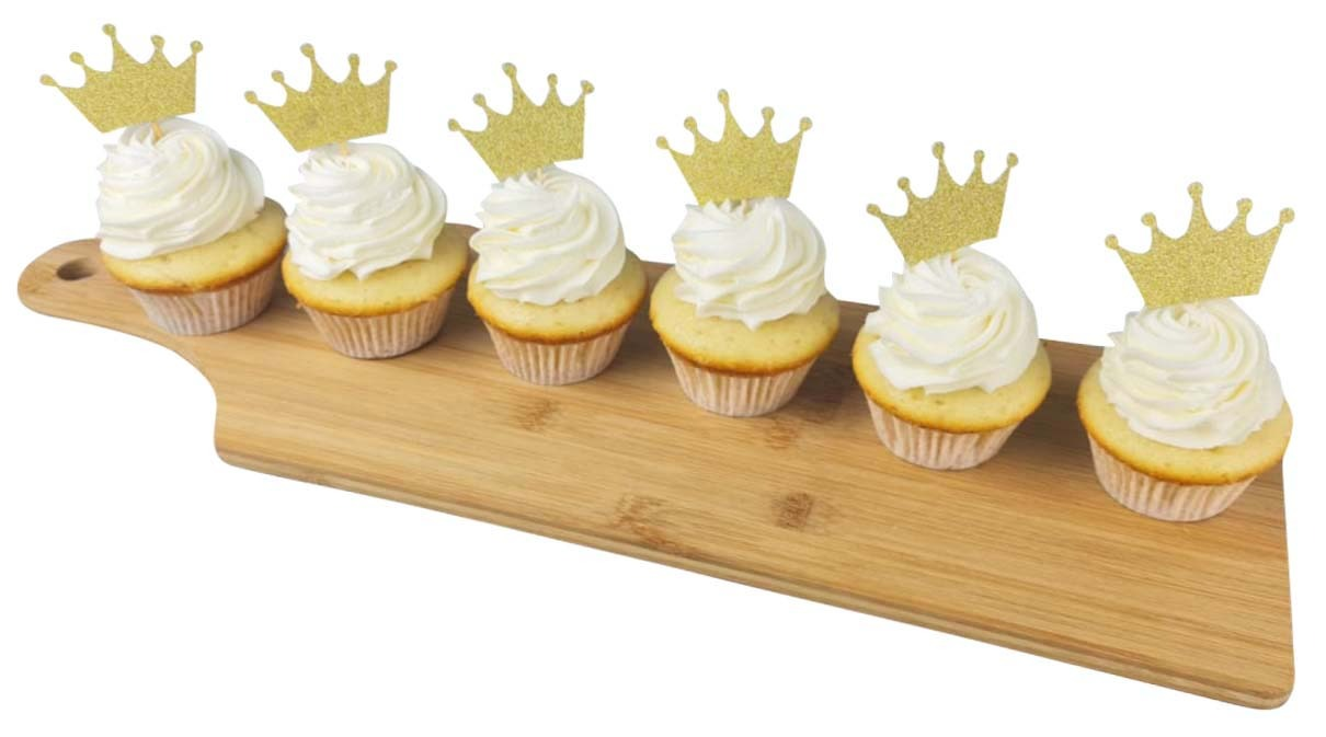 King Crown Cupcakes - Gold