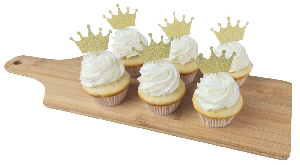 King Crown Cupcakes - Gold