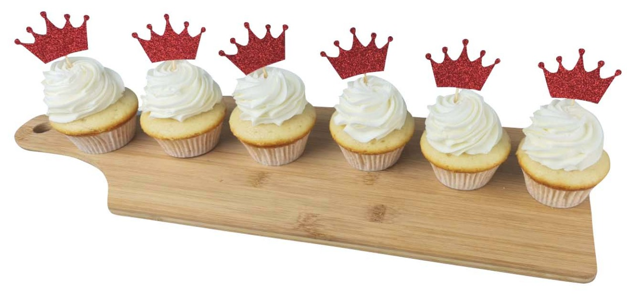 King Crown Cupcakes - Red