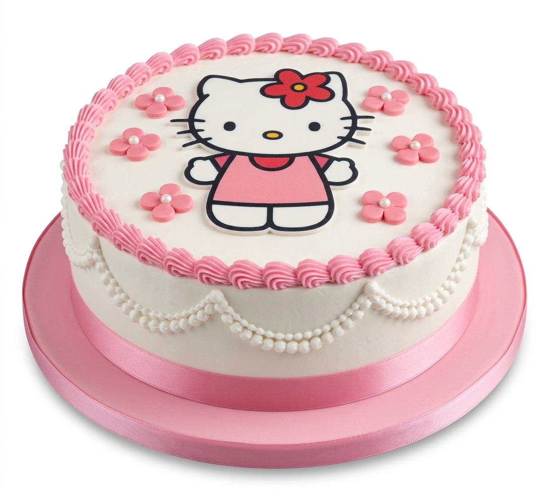 Hello Kitty Birthday Cake For Girls