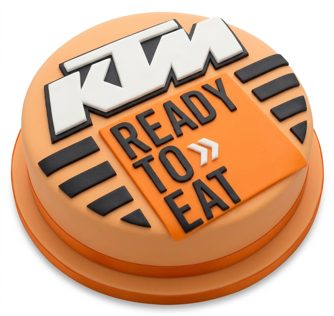 KTM Birthday Cake | Ready To Eat Theme