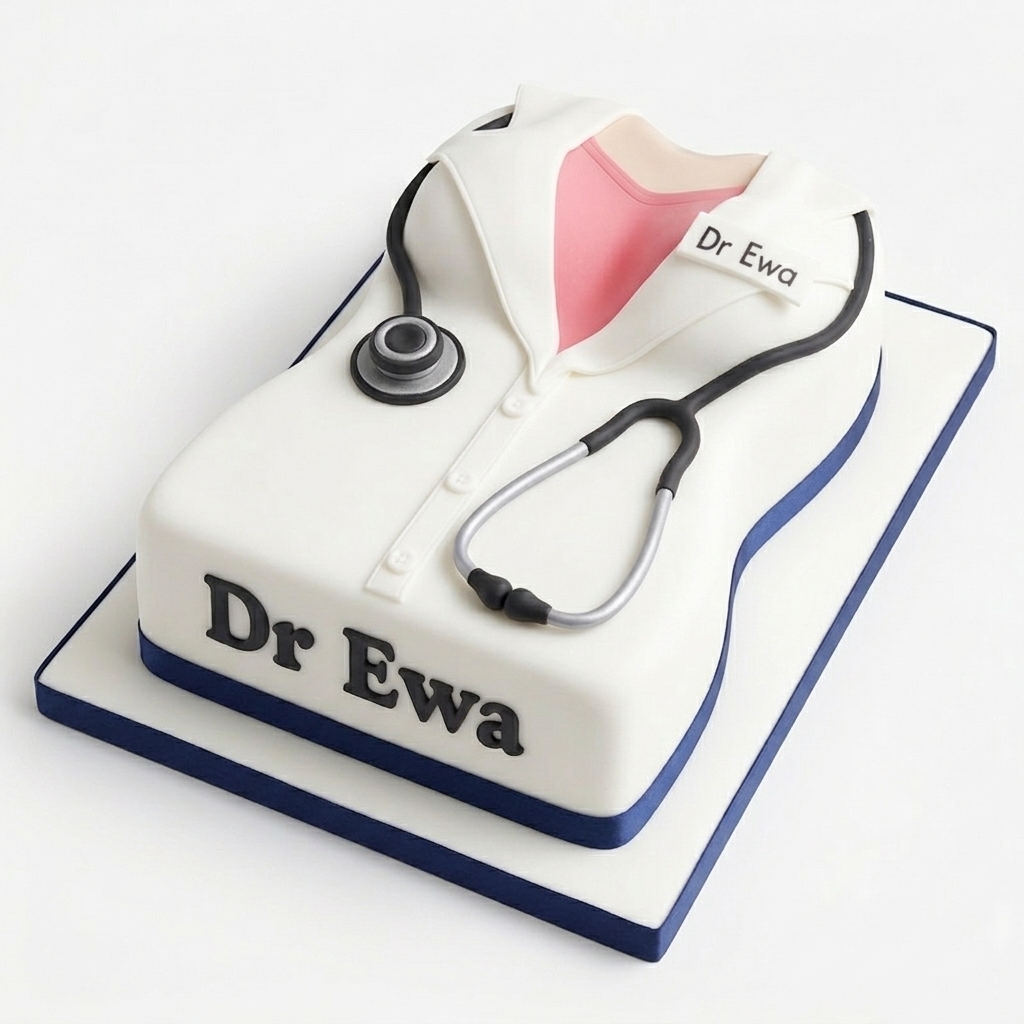 Doctor's Coat Birthday Cake