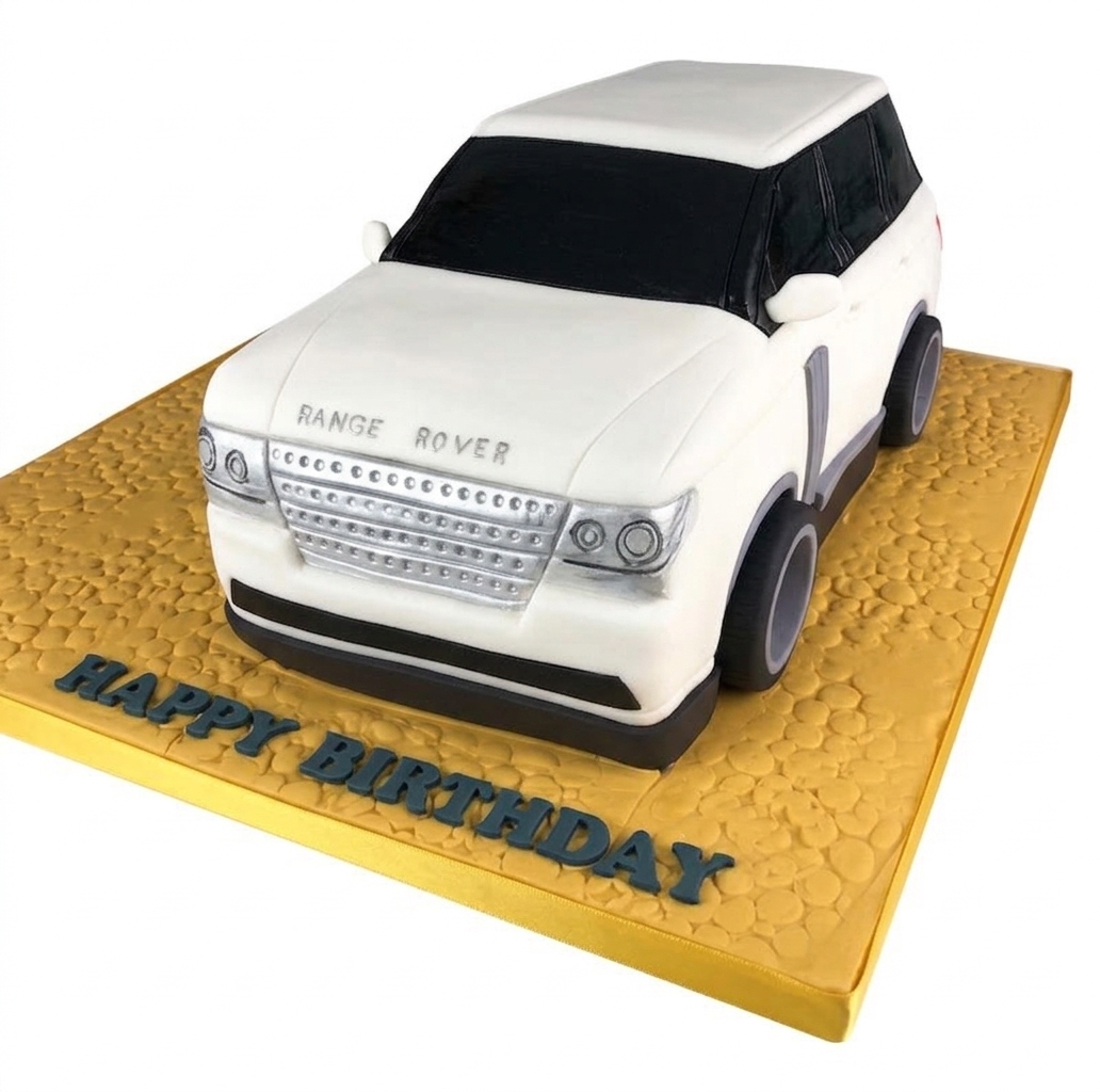 Range Rover Birthday Cake
