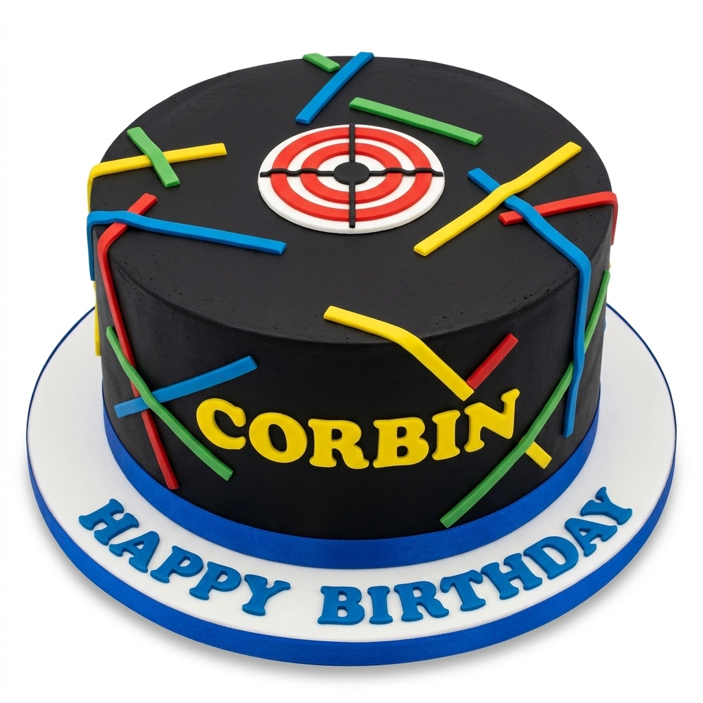 Target Game Birthday Cake