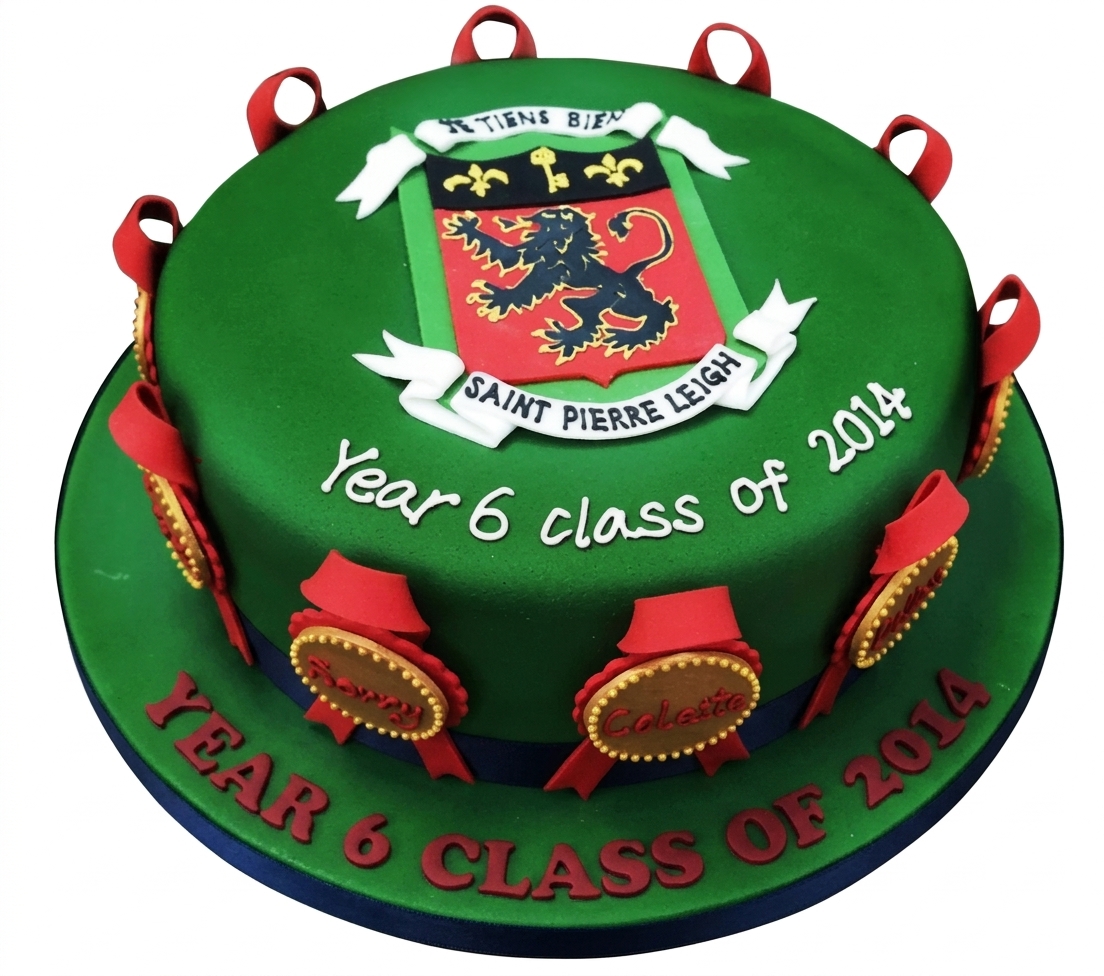 Personalised School Graduation Cake