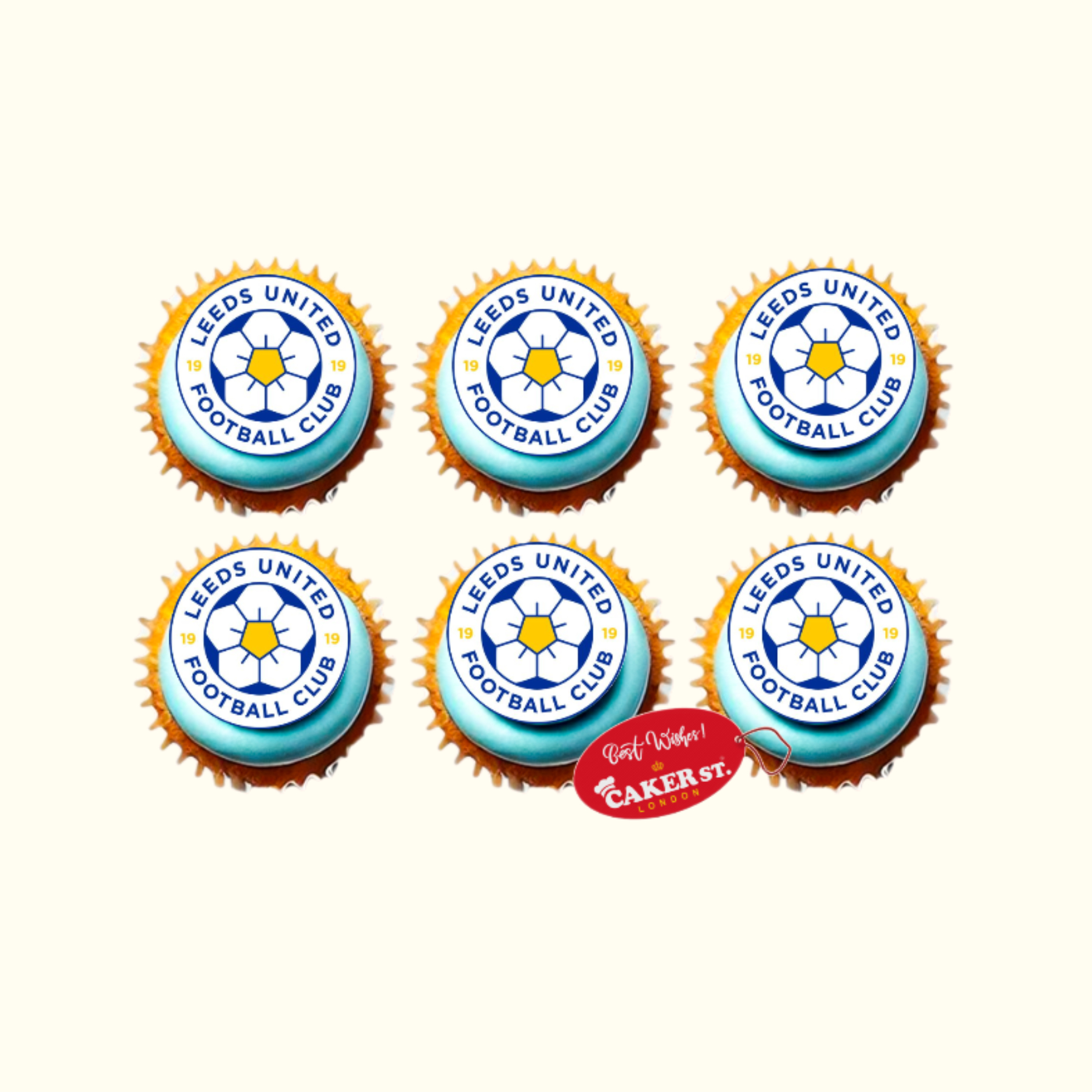 Leeds United Football Club Cupcakes
