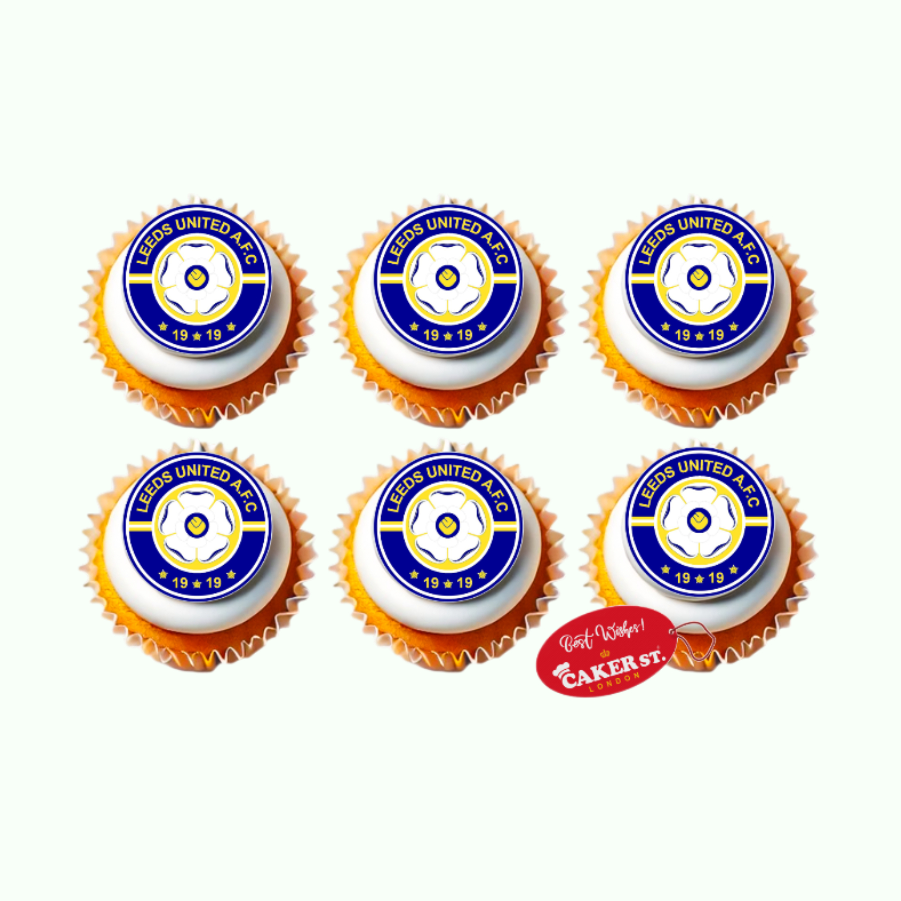 Leeds United Football Club Cupcakes