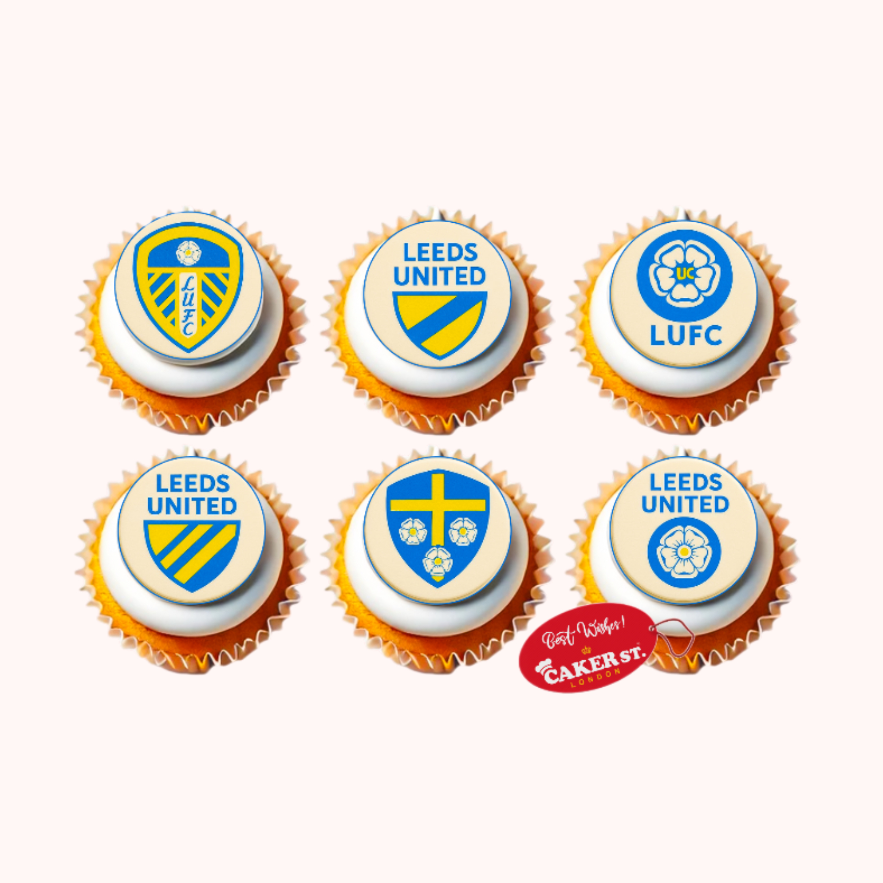 Leeds United Football Club Cupcakes