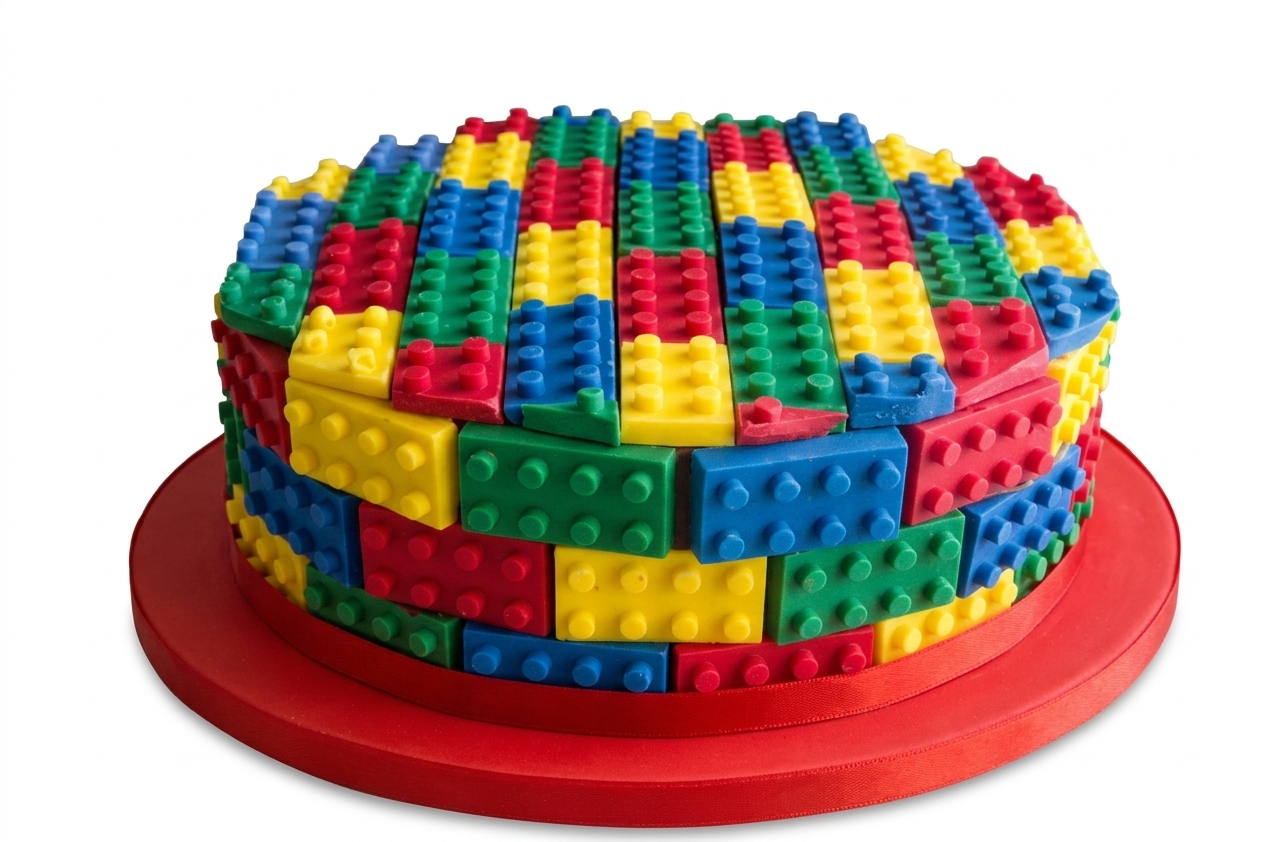 Lego Birthday Cake for Kids