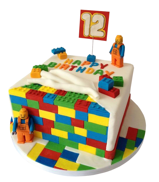 lego birthday cake