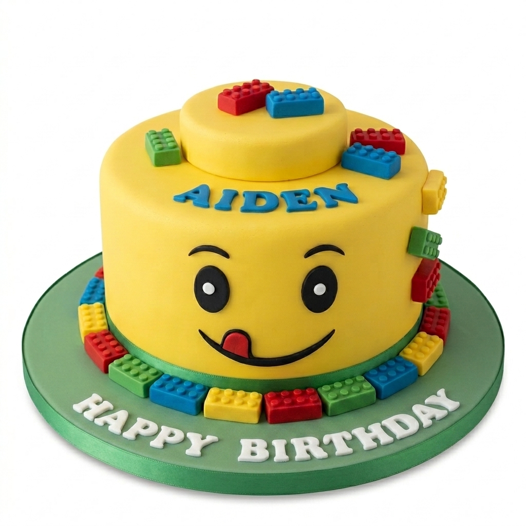 Lego Birthday Cake for Kids