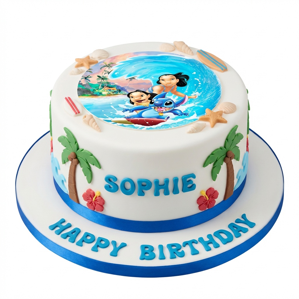 Lilo and Stitch Birthday Cake