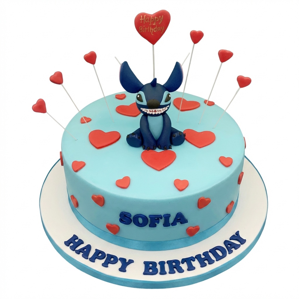 Lilo and Stitch Birthday Cake