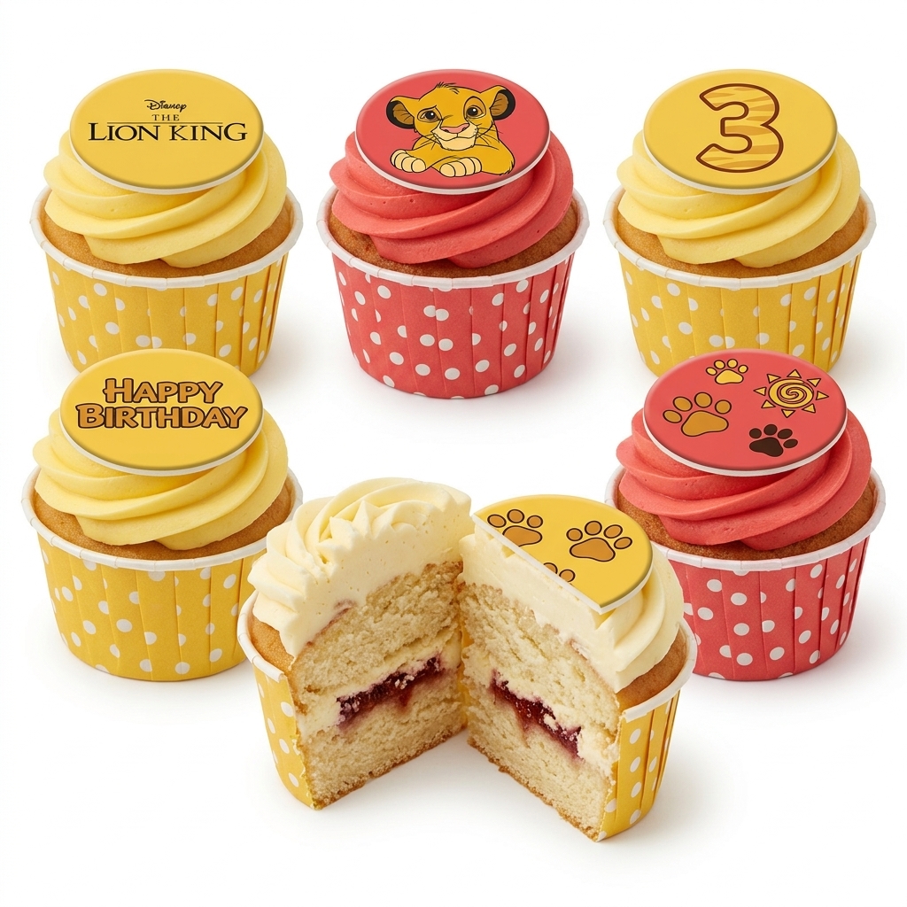Disney The Lion King Birthday Cupcakes