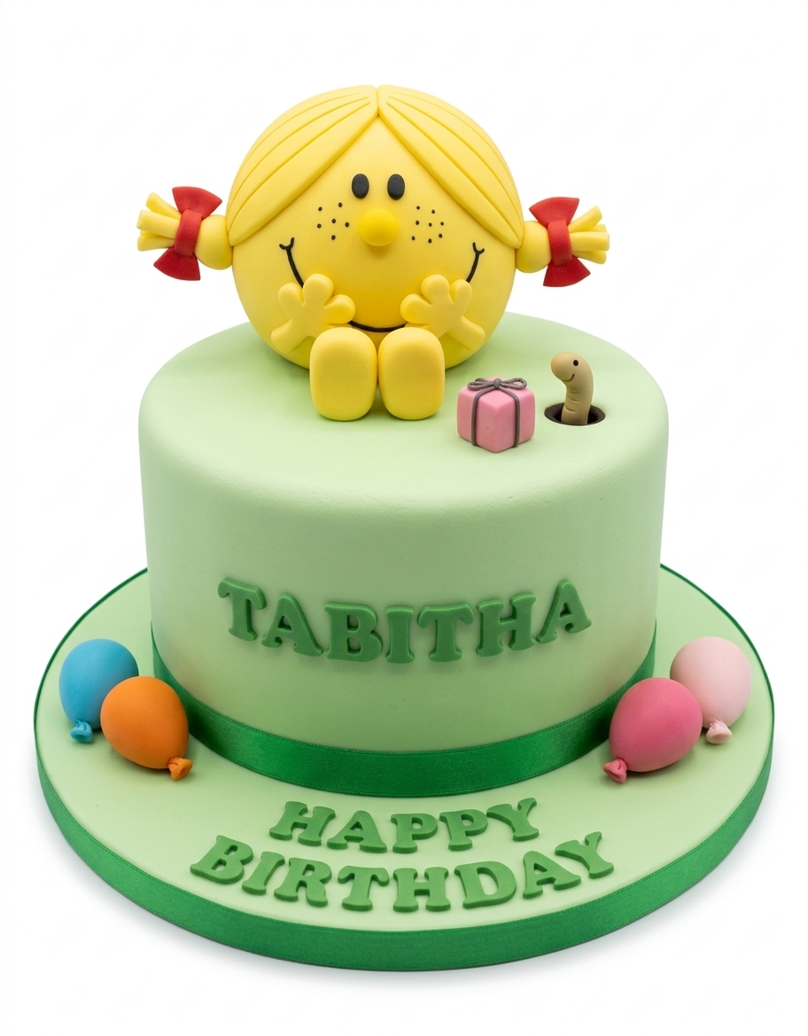 Little Miss Character Birthday Cake