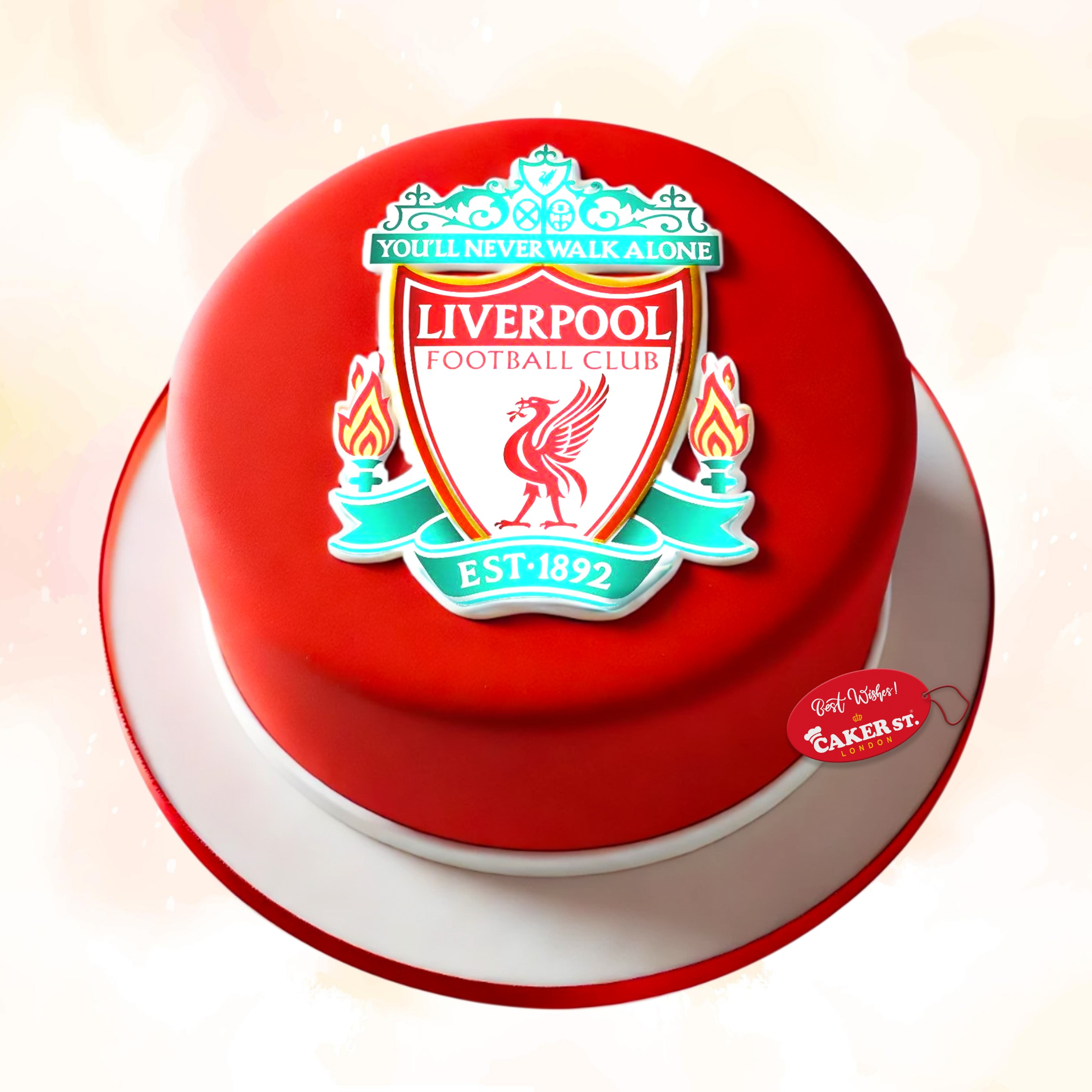 Liverpool Football Birthday Cake