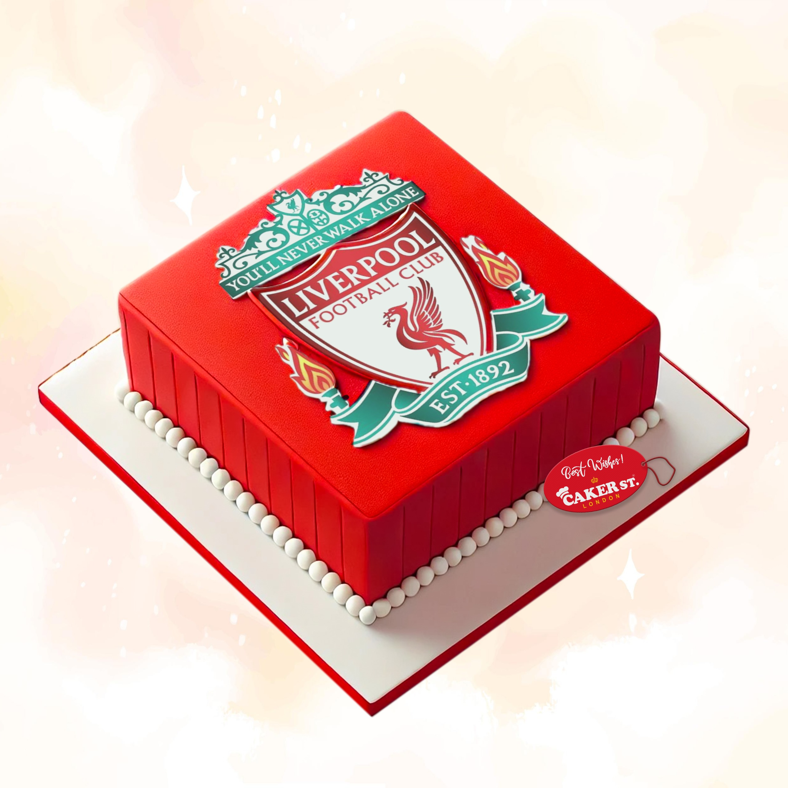 Liverpool Football Birthday Cake