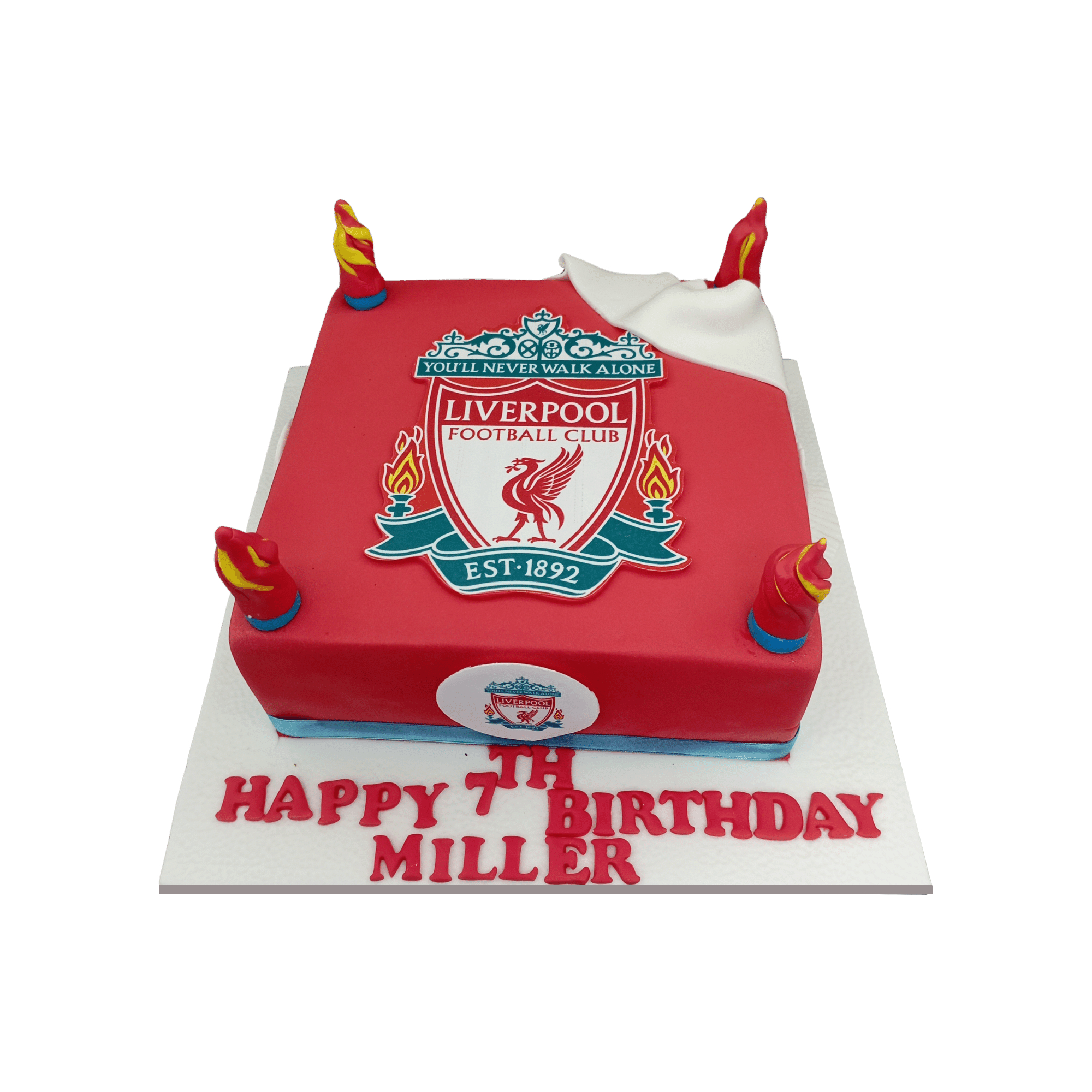 Liverpool Football Birthday Cake