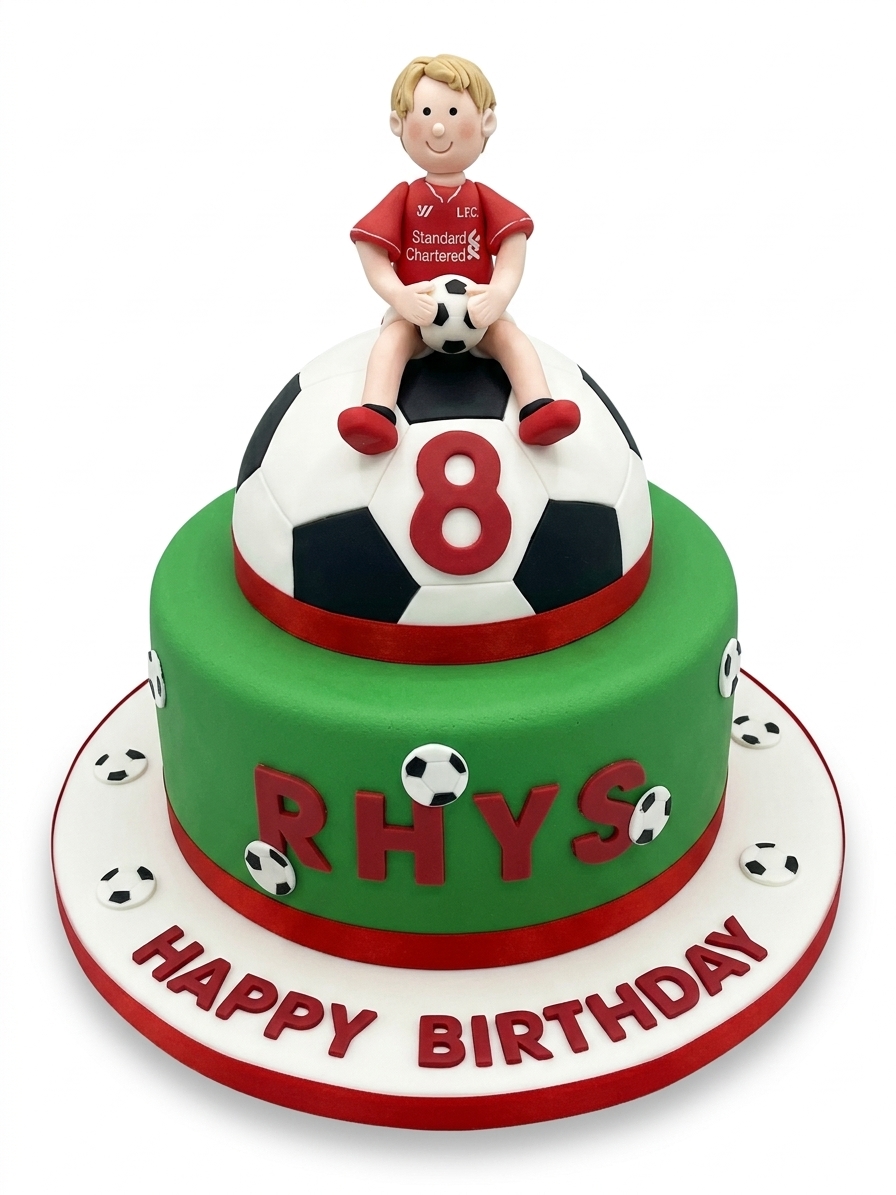 Football Birthday Cake for Boys