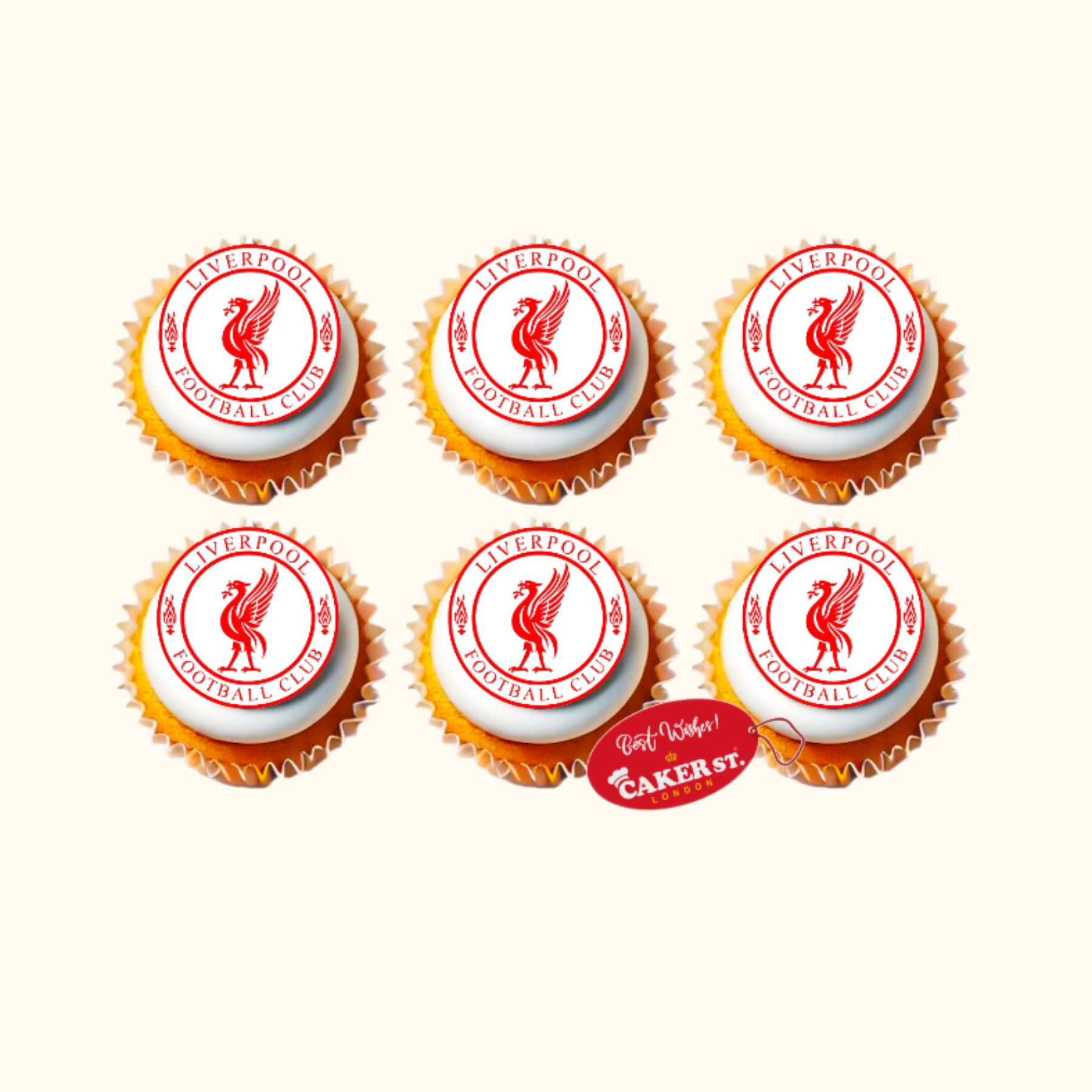 Liverpool Football Cupcakes 
