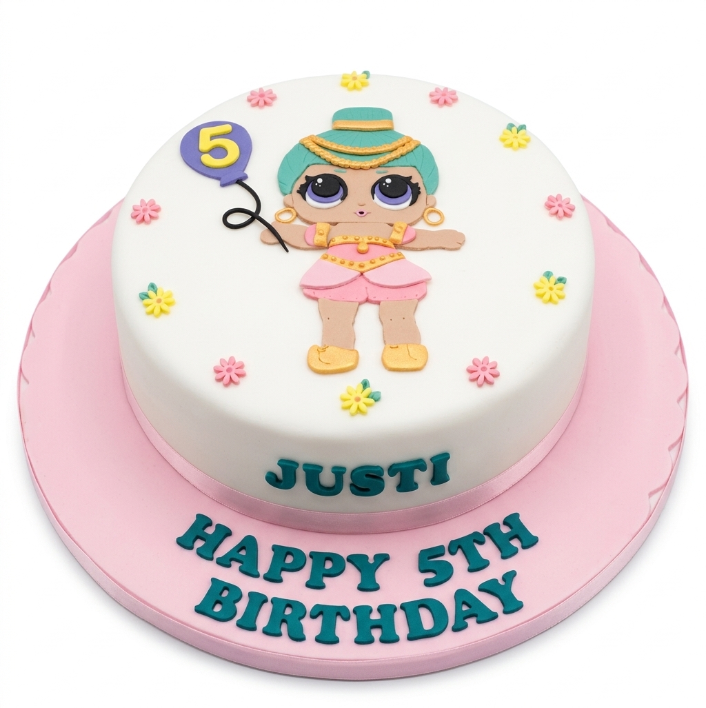 LOL Surprise Birthday Cake for Girls
