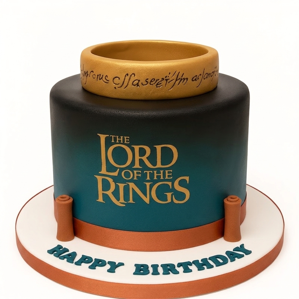 Lord of the Rings Birthday Cake