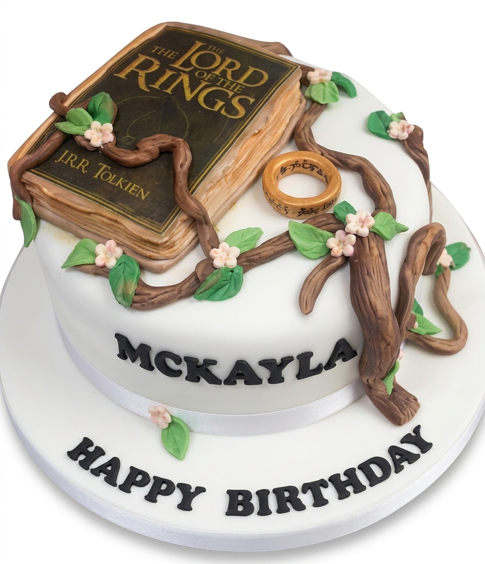 Lord of the Rings Birthday Cake