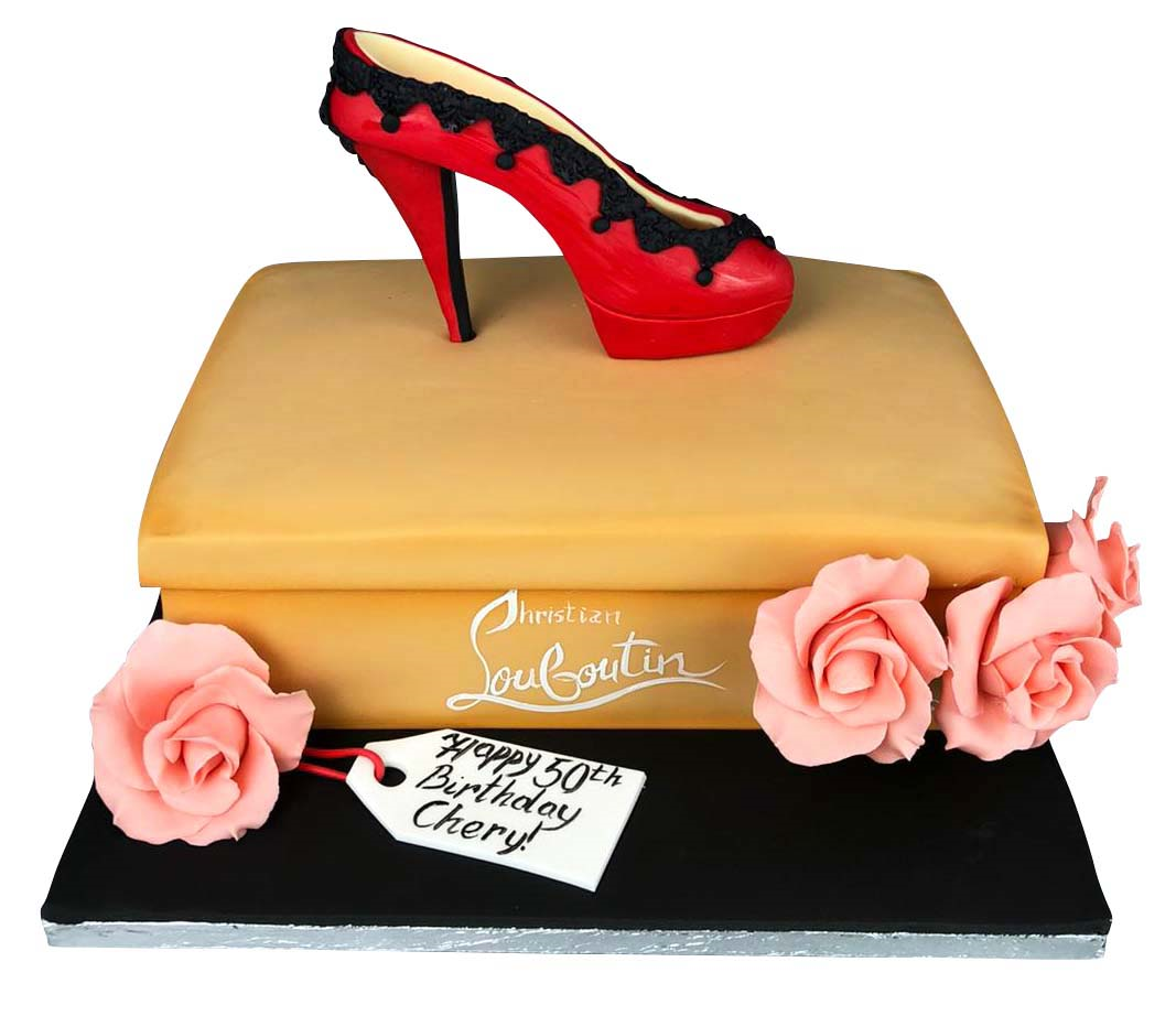 Louboutin Shoes Cake