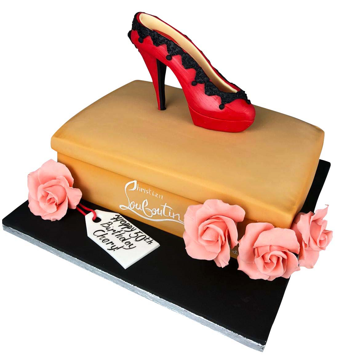 Louboutin Shoes Cake