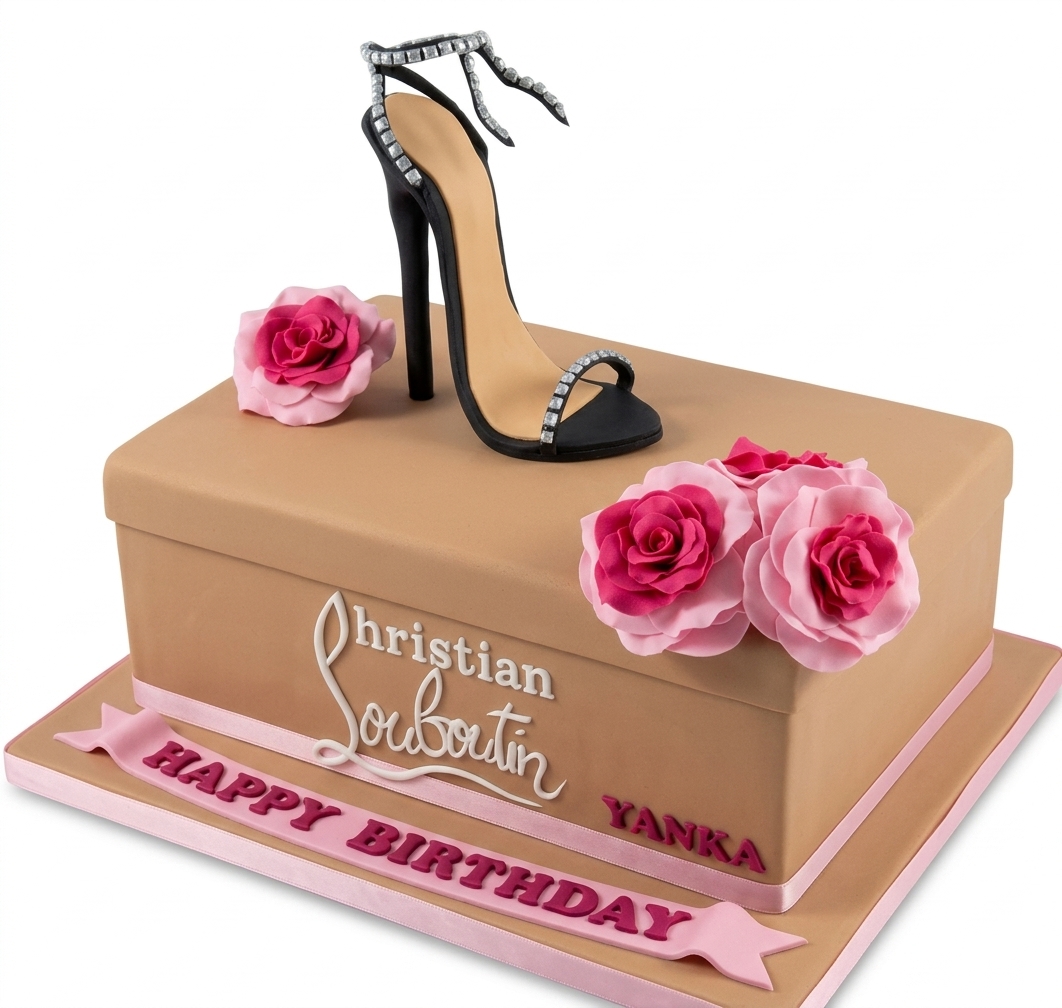 High Heel Birthday Cake for Her