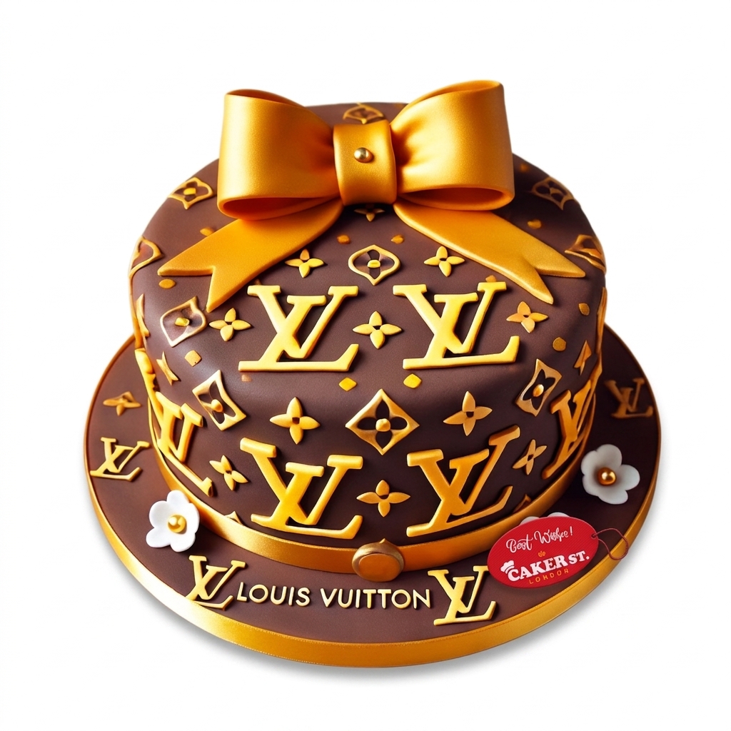 Louis Vuitton Designer Birthday Cake