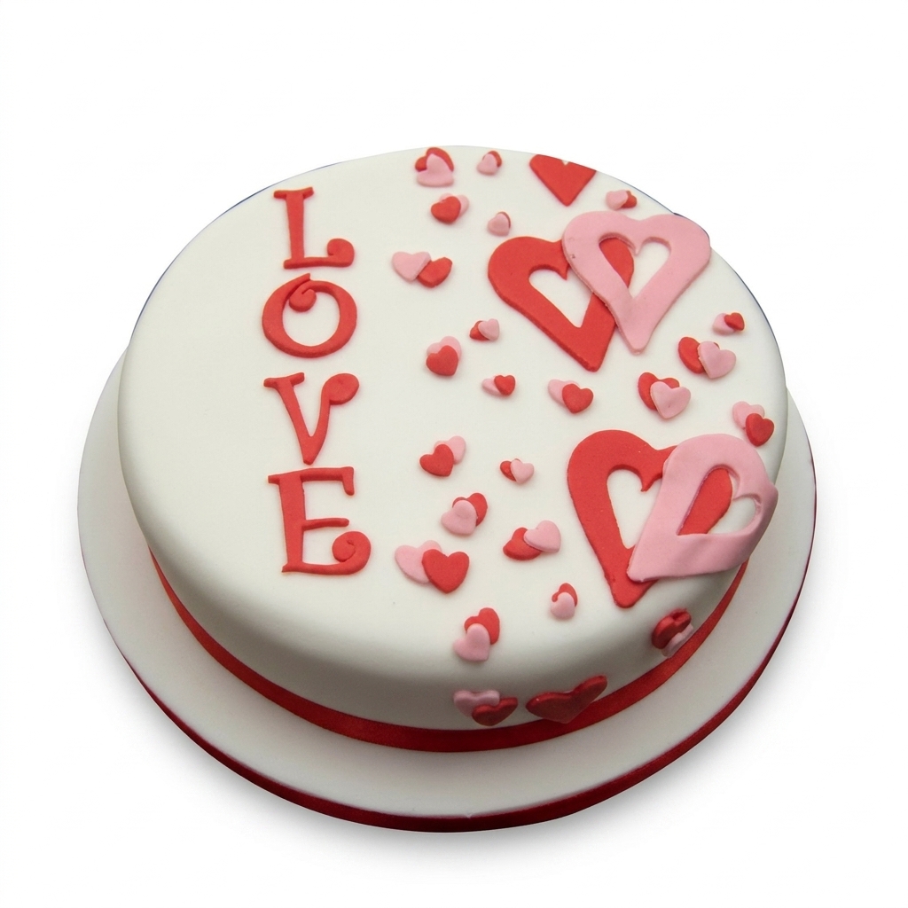 Love Heart Cake