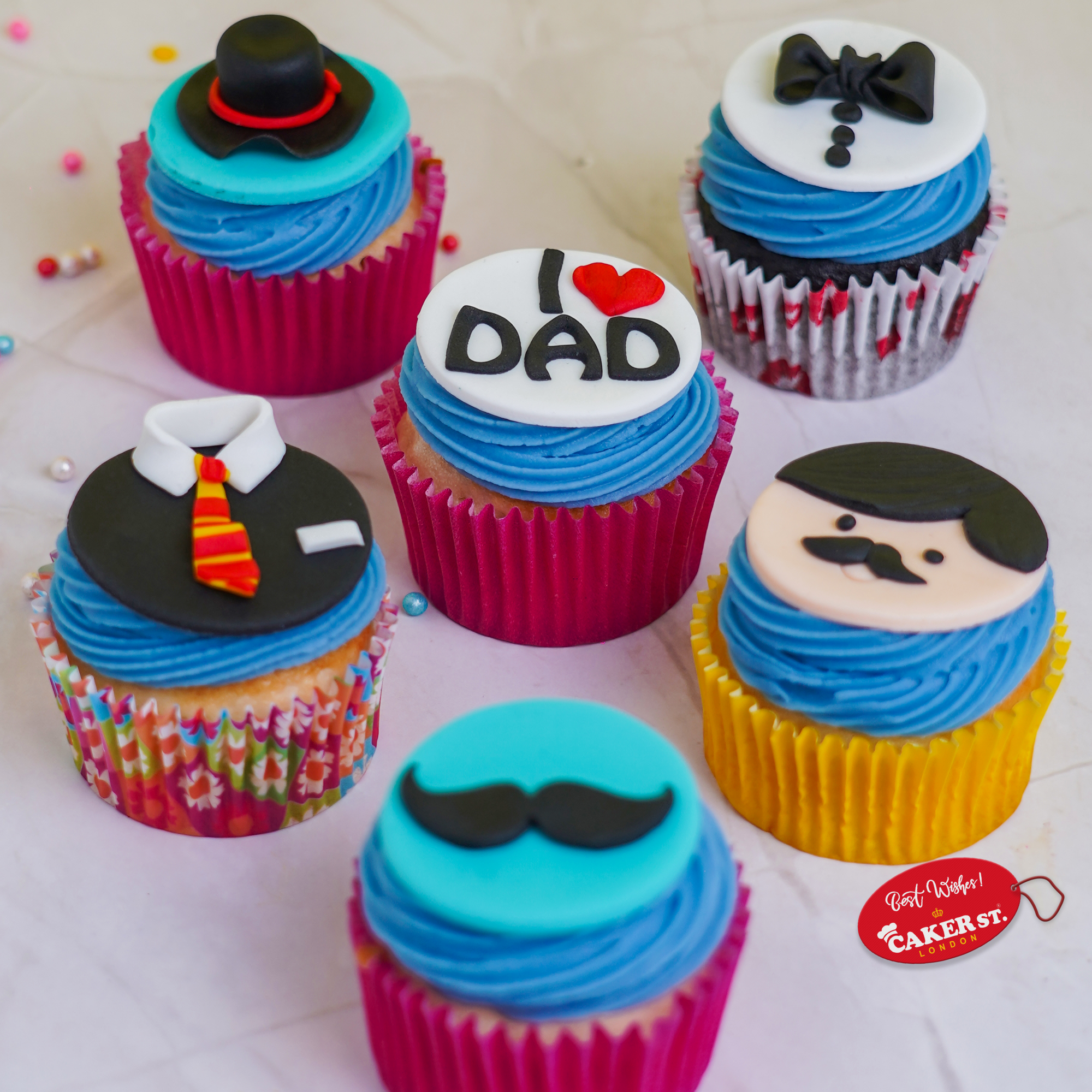 Love Fathers Cupcakes