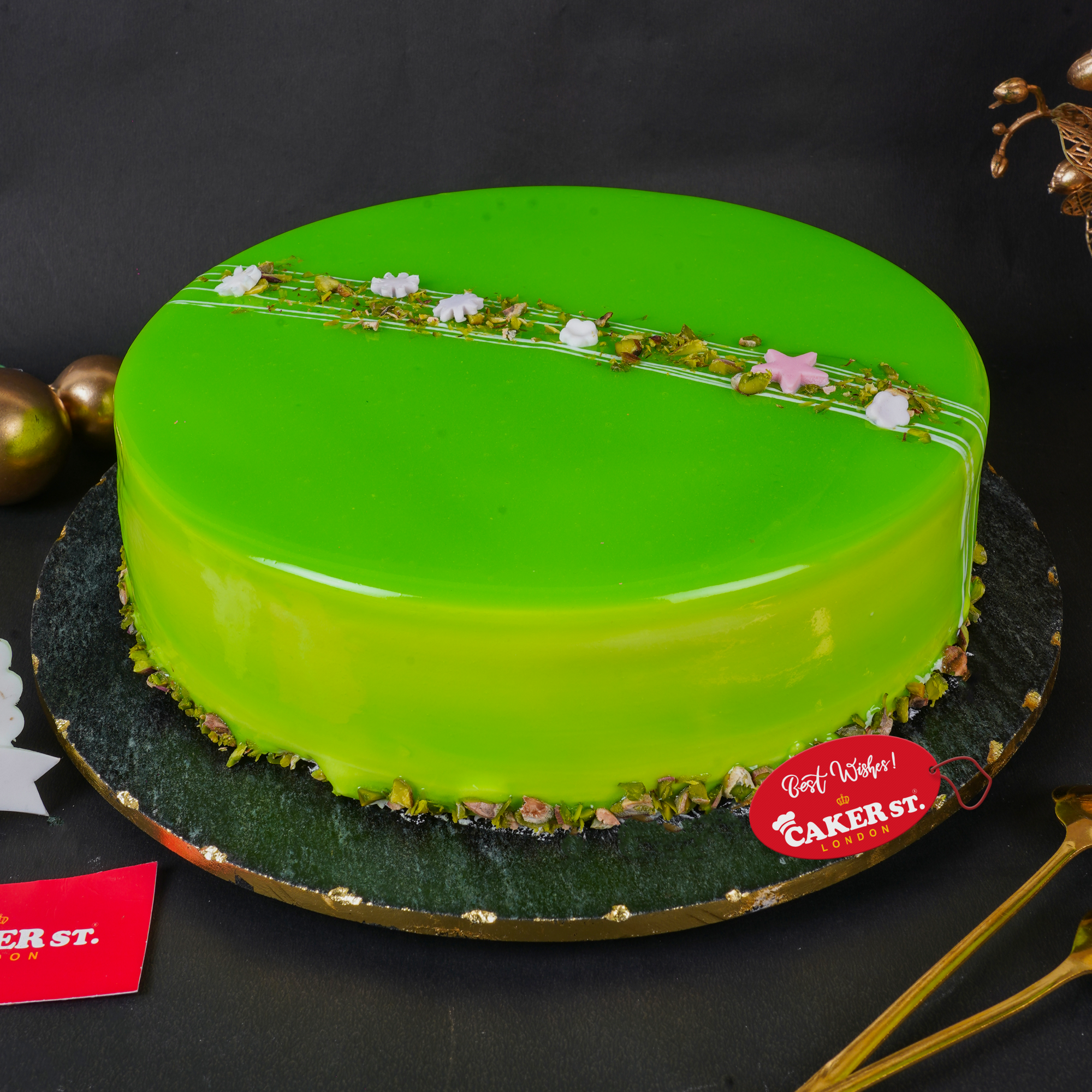 Lush Pistachio Cake 