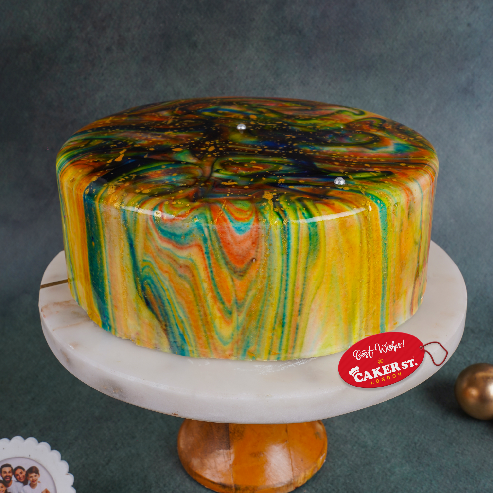 Magic Marble Cake 