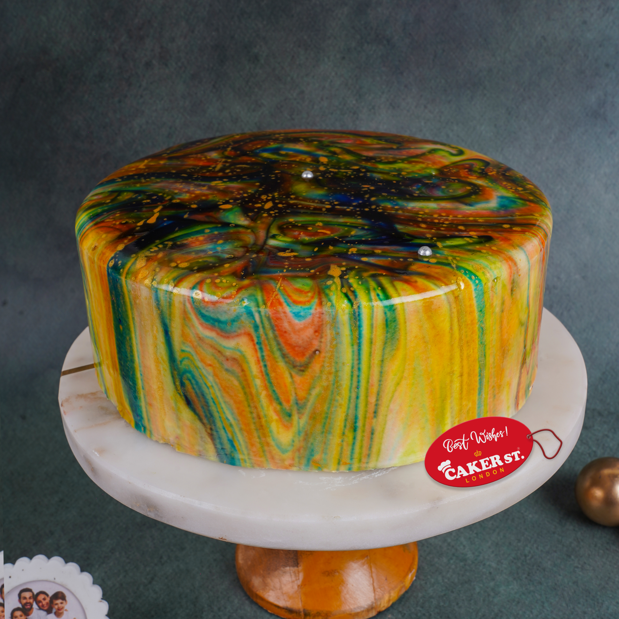 Magic Marble Cake 