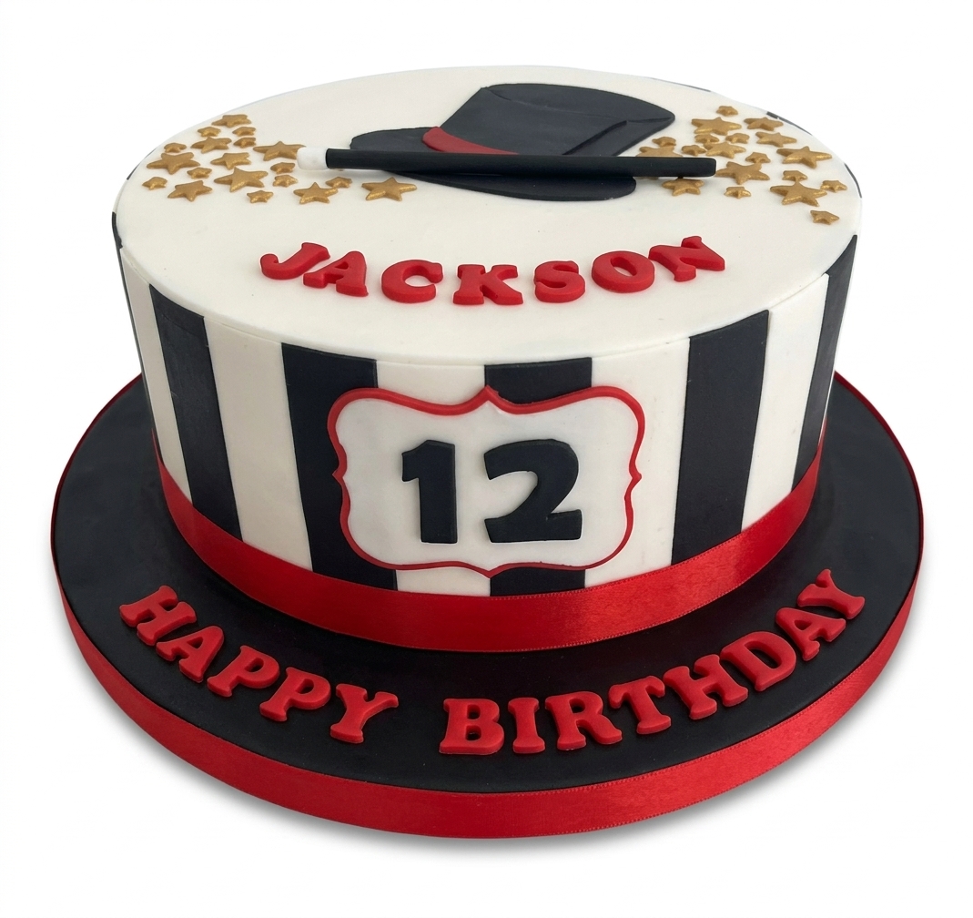 Magic Show Birthday Cake