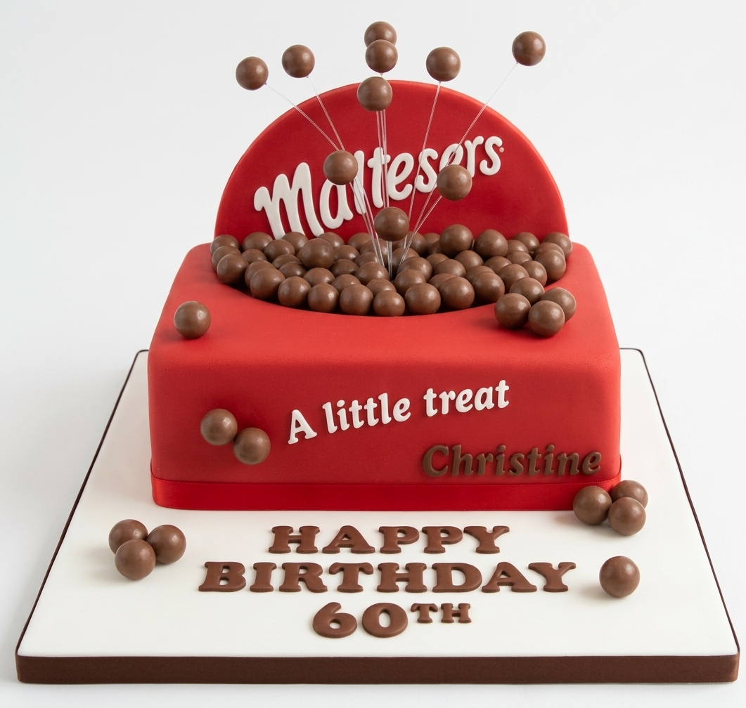 Maltesers Theme Birthday Cake